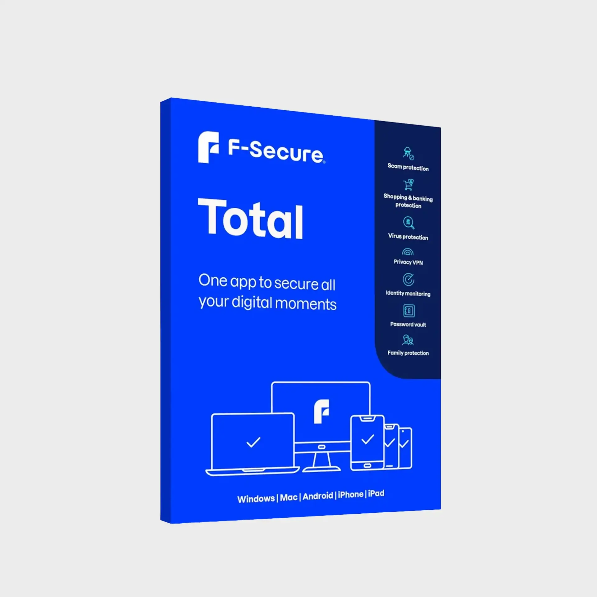 F-Secure TOTAL 2 vuotta/5 laitetta